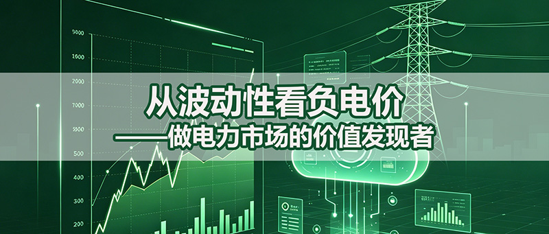 从波动性看负电价——做电力市场的价值发现者